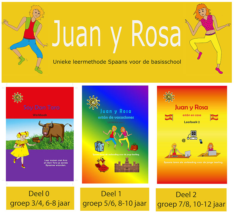 3 delen Juan y Rosa leermethode
